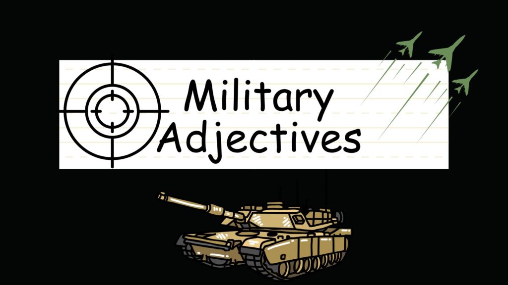 military adjectives