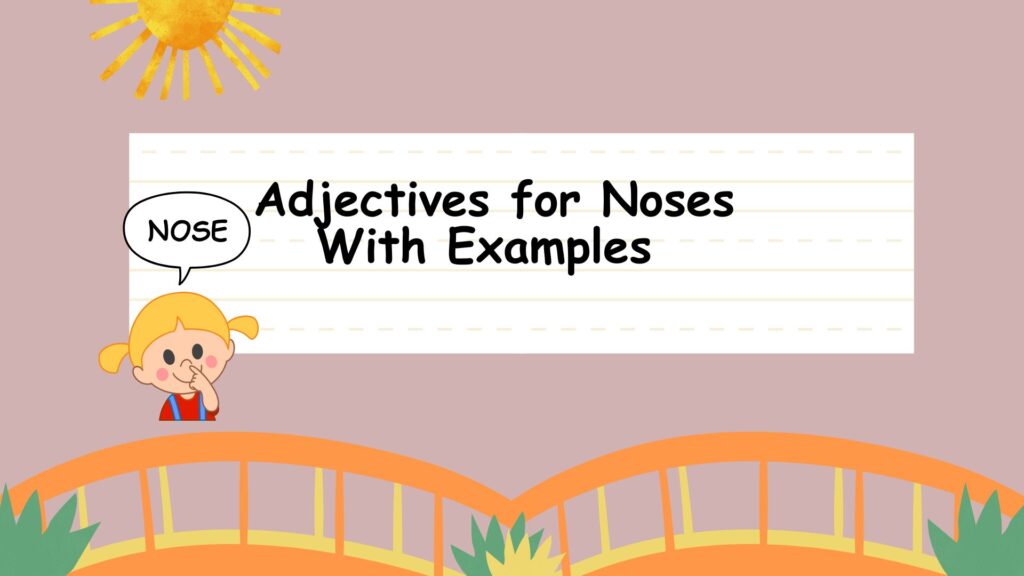 Adjectives for Noses With Examples