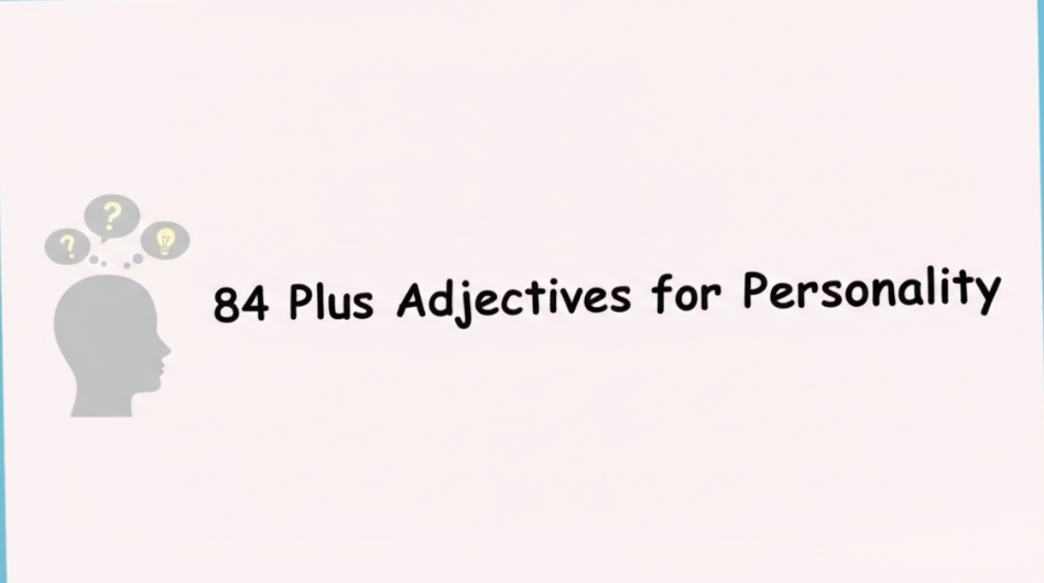 Adjectives for Personality